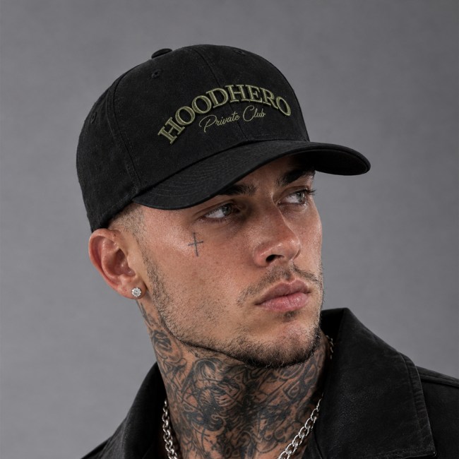 private club cap black 3